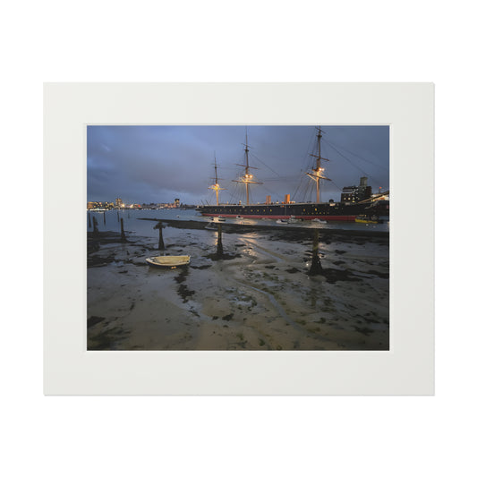 HMS Warrior Maritime print- Portsmouth Historic Dockyard