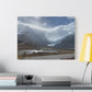 Ancient Roots and Ice Giants: The Athabasca Glacier                     Satin Canvas