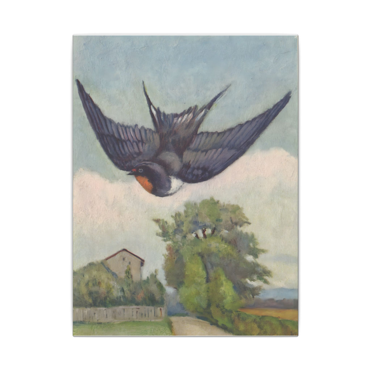 Swallow Flight Canvas