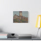 The quiet Majesty of Sargans Castle                      Painting Matte Canvas