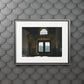 Fine Art Print with Passepartout — Moody Window Interior Photography