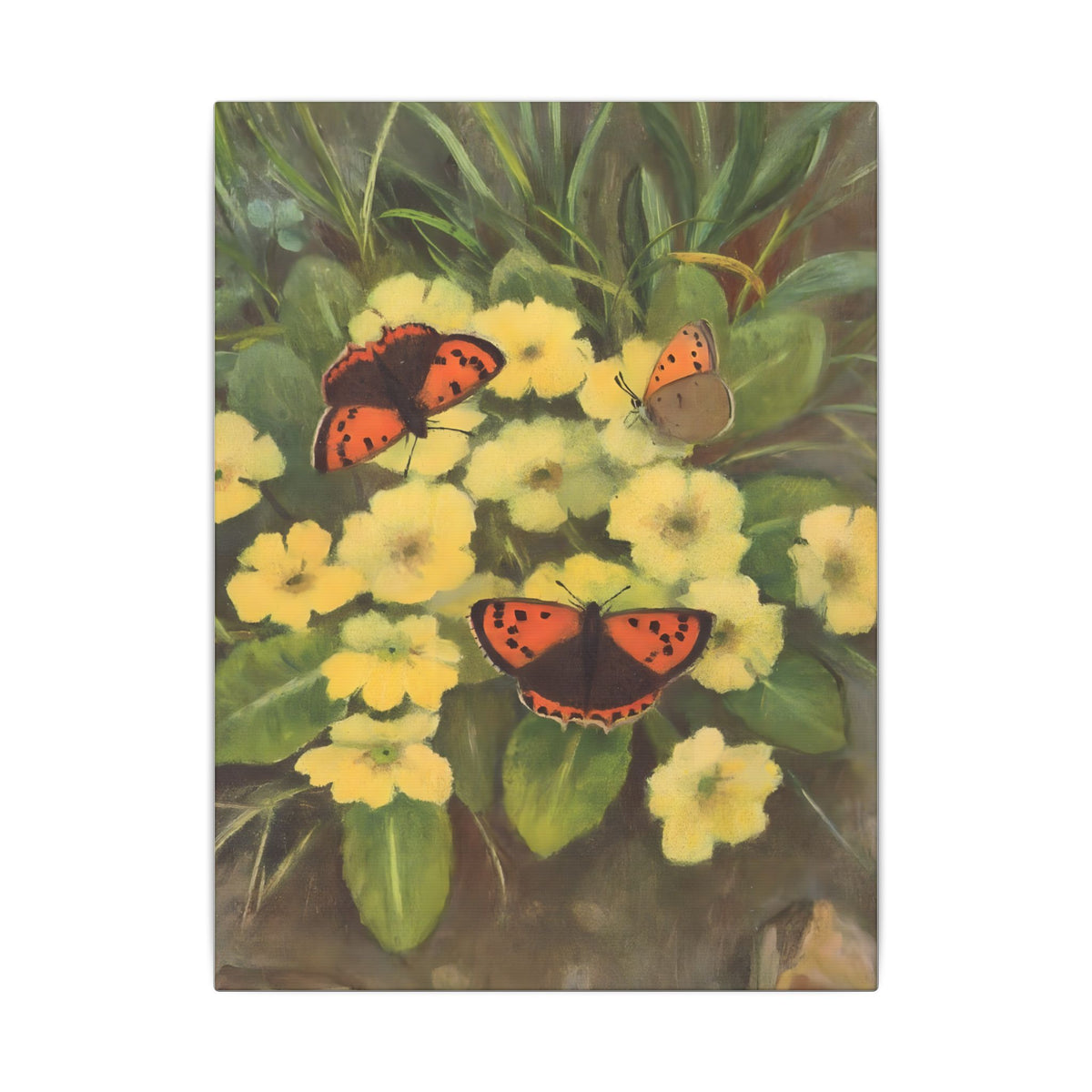 Coppers and Primroses         Matte Canvas, Stretched, 0.75" (Multi-Size)