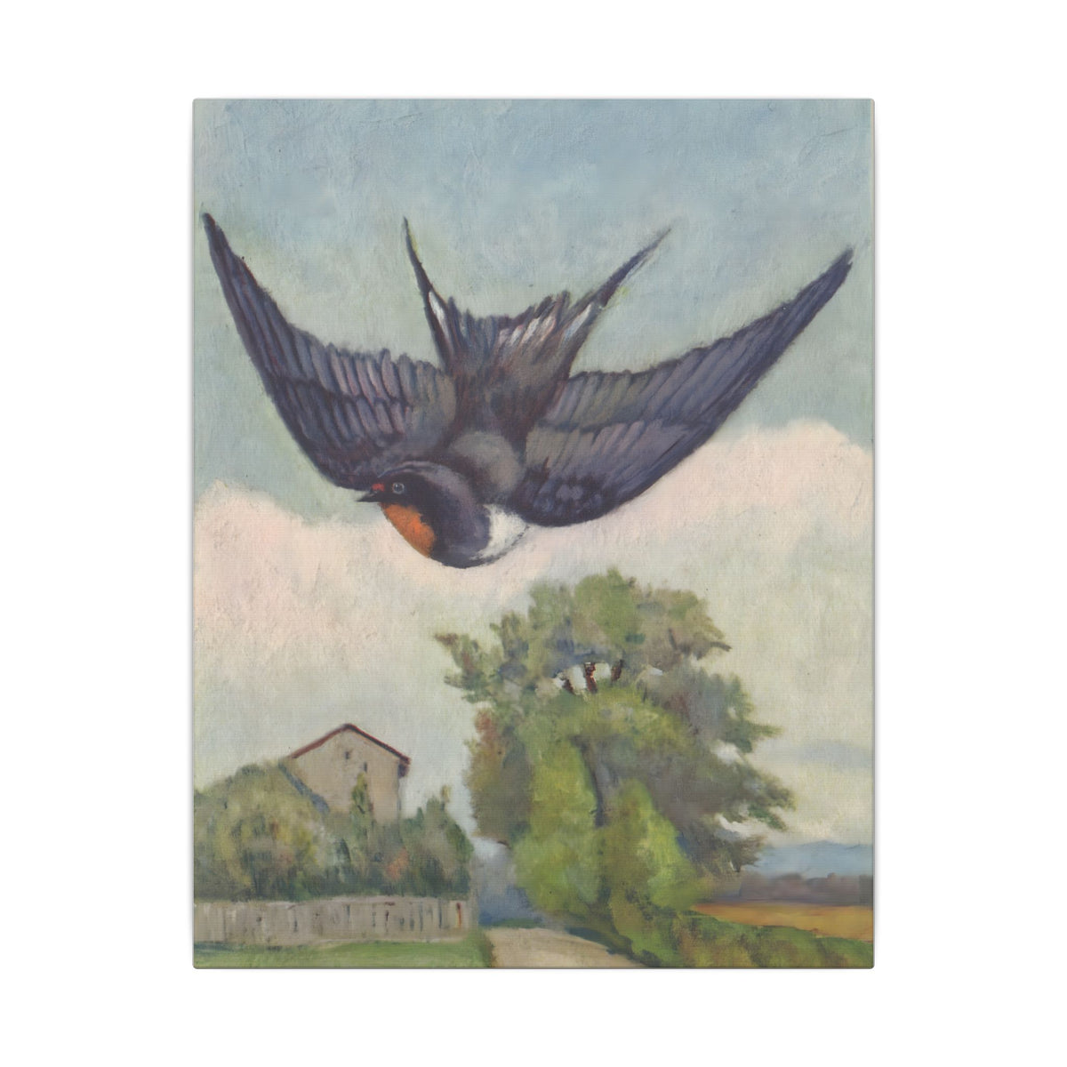 Swallow Flight Canvas