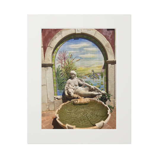 The Fountain Nymph - Mediterranean Fine Art Photography print