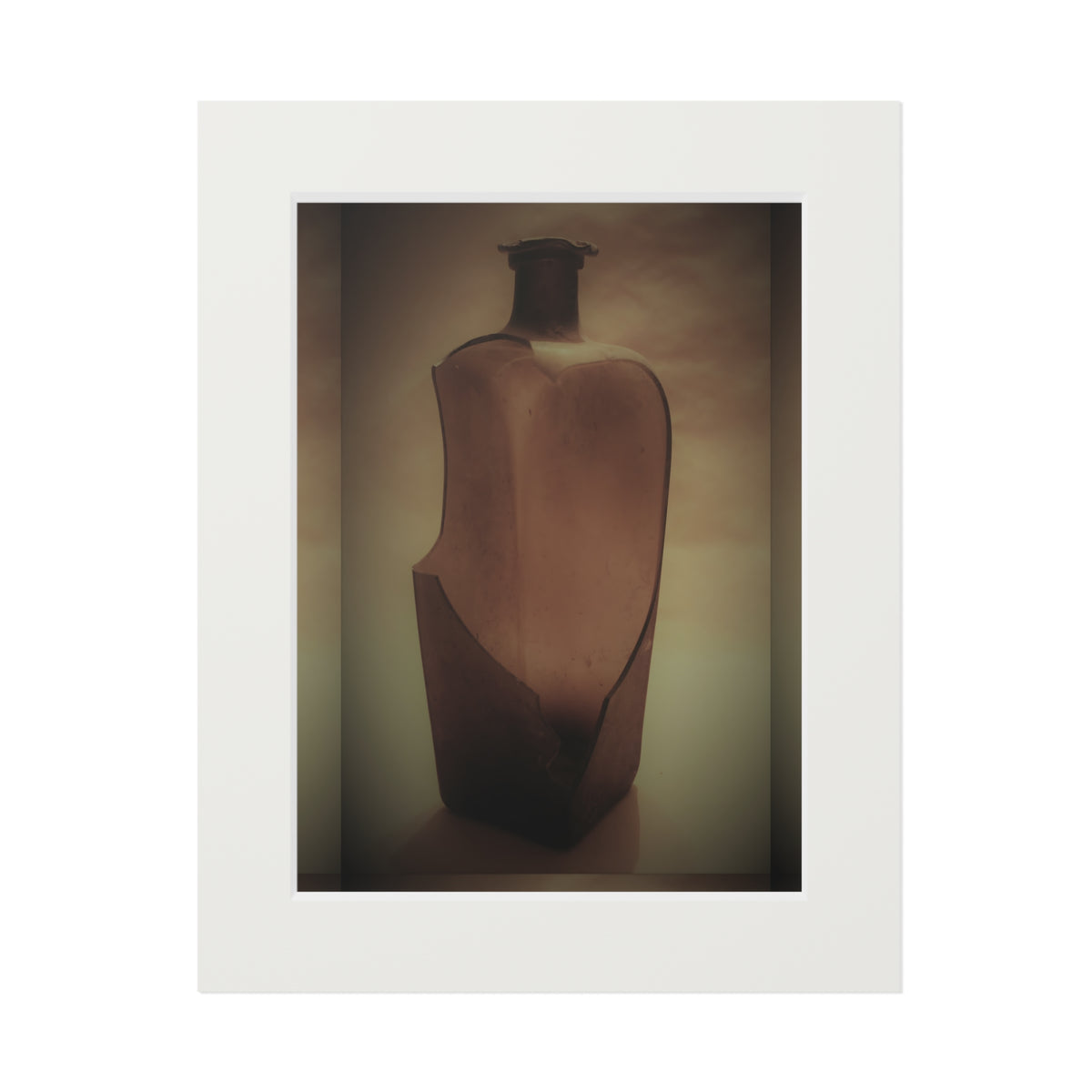 Sculptured by Chance         Fine Art Print | Passepartout Frame