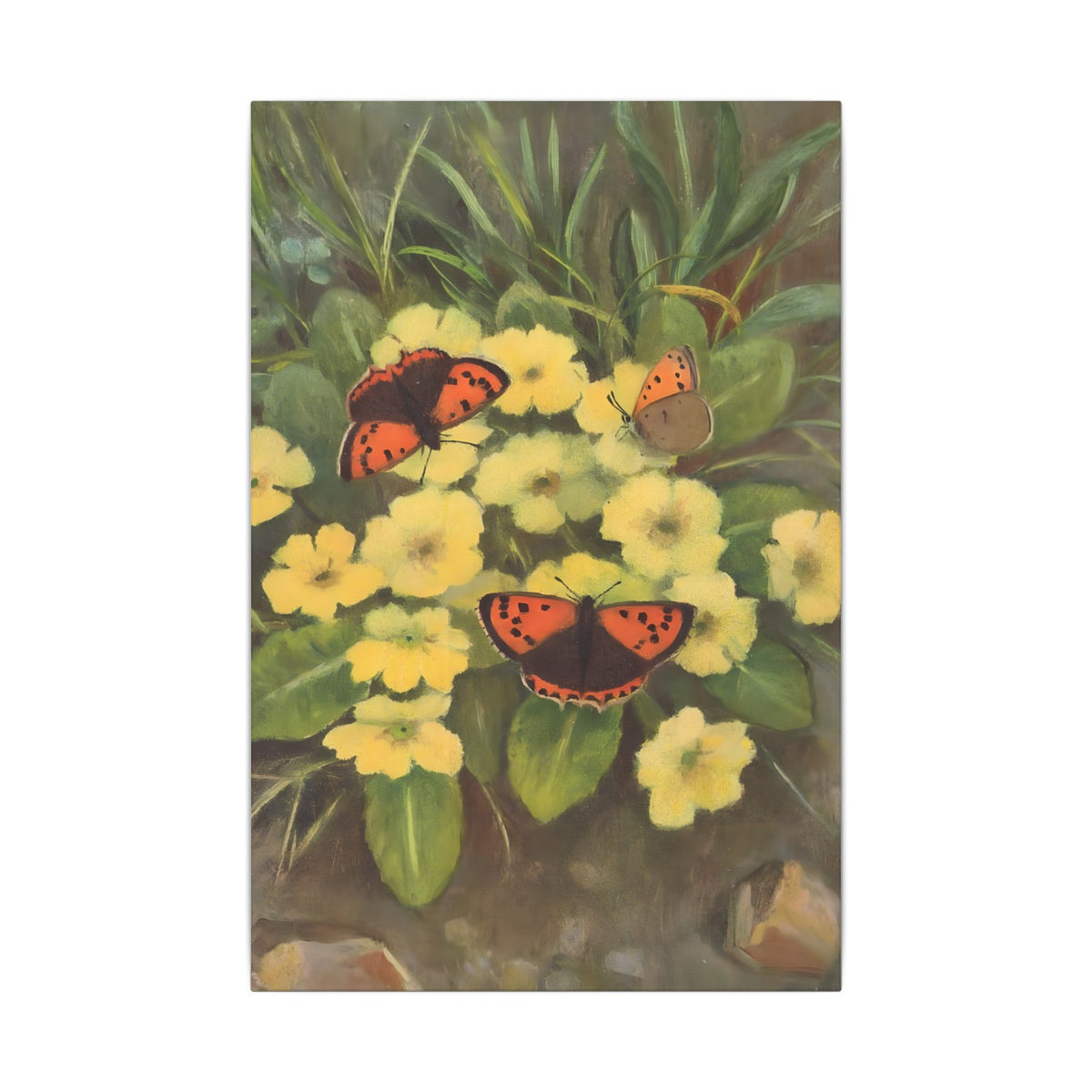 Coppers and Primroses         Matte Canvas, Stretched, 0.75" (Multi-Size)