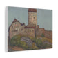 The quiet Majesty of Sargans Castle                      Painting Matte Canvas